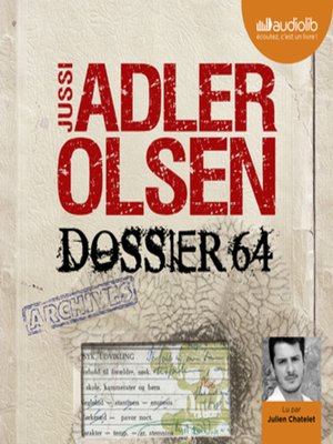 cover image of Dossier 64--La quatrième enquête du département V